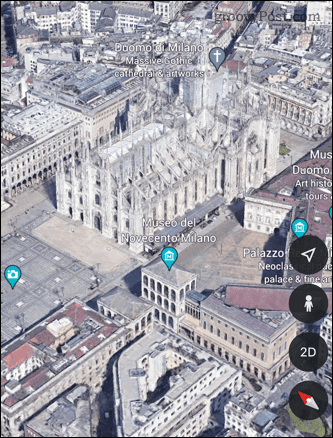 3D-Ansicht Google Earth