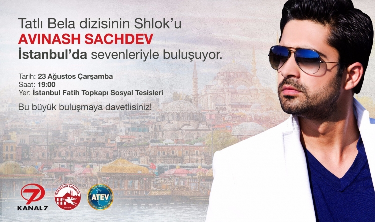 Avinash Sachdev trifft sich mit Fans in der Türkei
