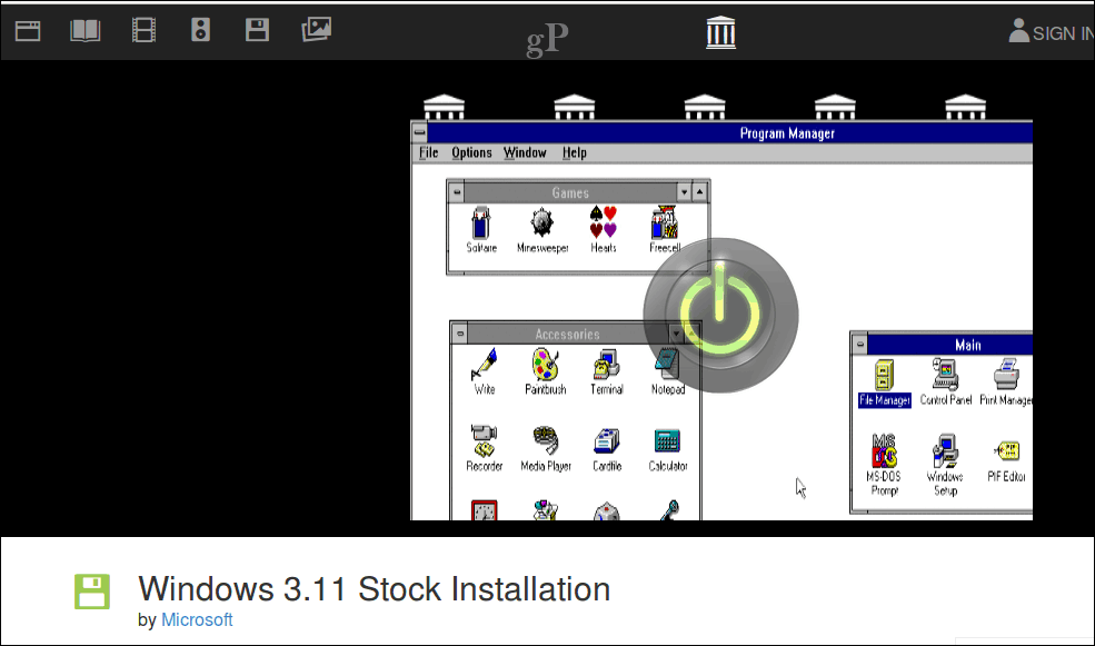 Mit dem Internetarchiv können Sie alte Versionen von Windows und Mac in einem Webbrowser ausprobieren