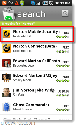 Download Android Norton Handys Sicherheit