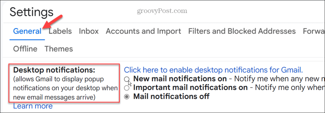 Gmail sendet keine Benachrichtigungen: 6 Korrekturen