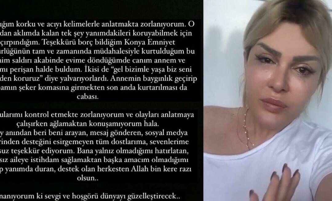 Die erste Aussage von Selin Cigerci, gegen die in Konya protestiert wurde! „Ich kann nicht sprechen, ohne zu weinen …“