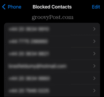 Iphone gesperrte kontaktliste