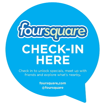 Foursquare-Zeichen