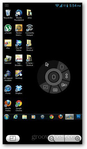 Pocket-Cloud-Android-Desktop-Ansicht