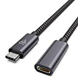 USB-Typ-C-Verlängerungskabel (3,3 Fuß, 1 m, 10 Gbit/s), Faracent USB 3.1-Typ-C-Stecker auf Buchse, Verlängerung, Laden und Synchronisieren für 2021 MacBook Pro, iPad Mini, M1 Air, iPad Pro, Dell XPS Surface Book und mehr