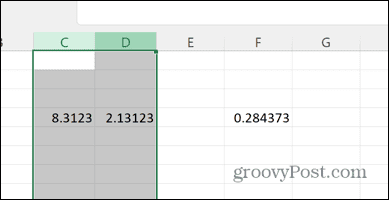 Erweiterte Excel-Spalten
