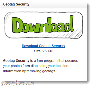 Laden Sie die Geotag-Sicherheitsanwendung für Windows herunter