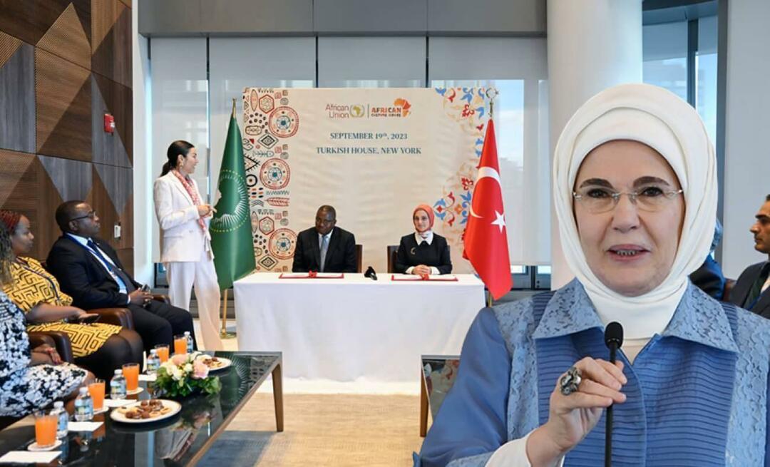 Zwischen der African Culture House Association und der Afrikanischen Union wurde ein Memorandum of Understanding unterzeichnet!Emine Erdoğan...