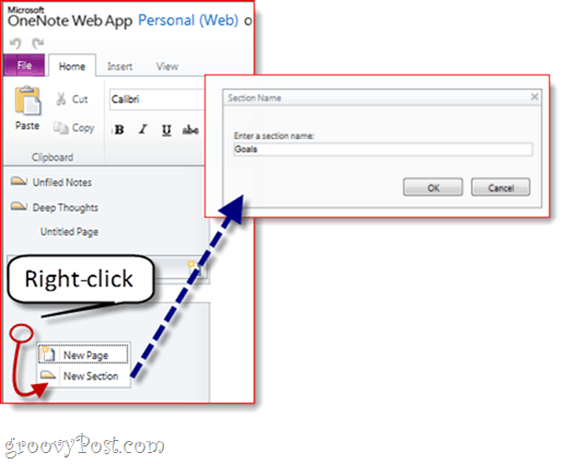 Office Live OneNote-Synchronisierung