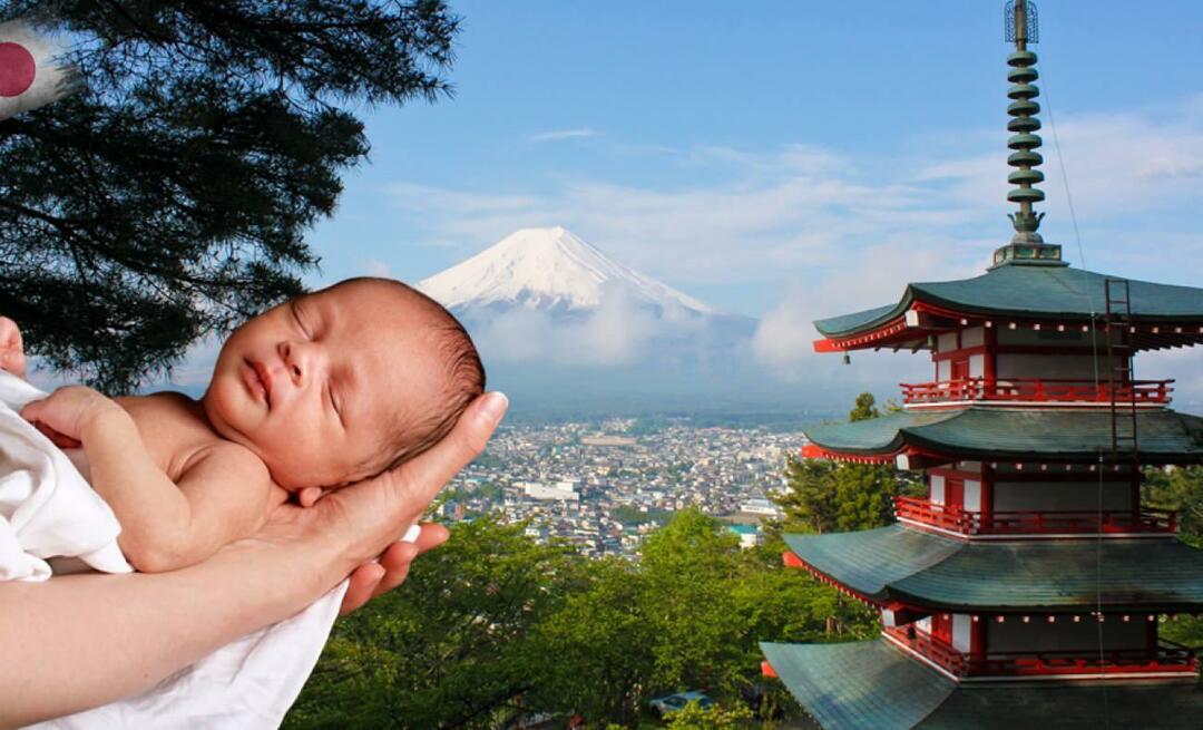 Eine Premiere in Japan! Rekordrückgang bei der Zahl der Neugeborenen