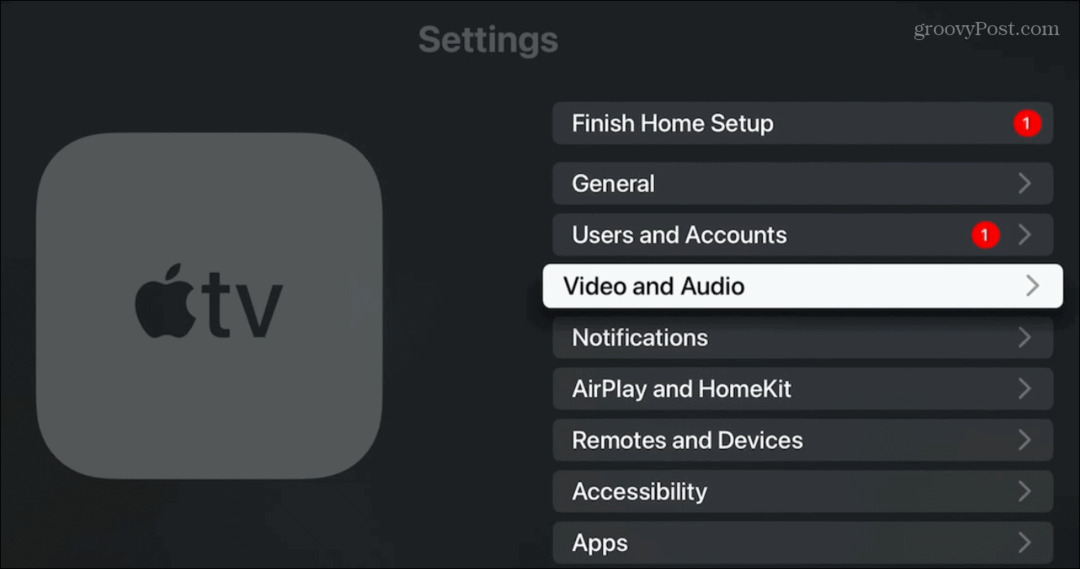 So ändern Sie die Bildschirmauflösung von Apple TV