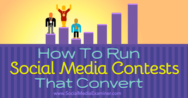 Erstellen Sie Social-Media-Wettbewerbe