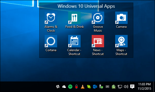 6 Windows 10 Universal App-Verknüpfungen