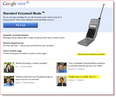 Google Voice Aprilscherze 2010