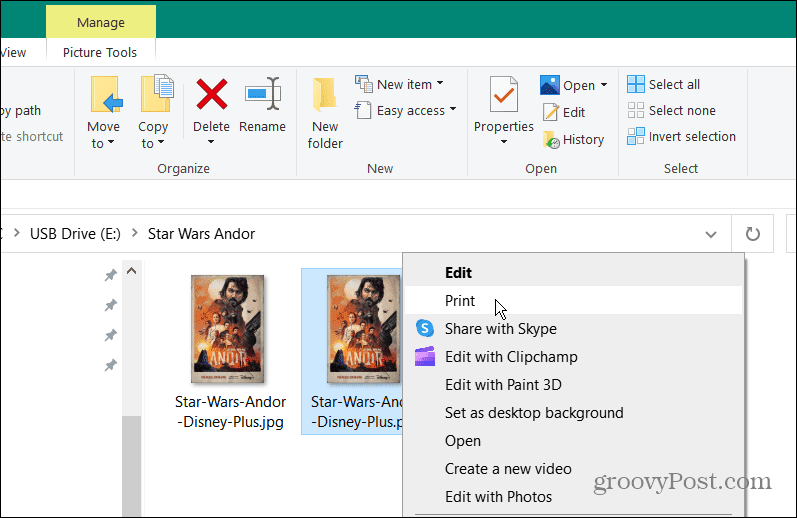 Konvertieren Sie ein PNG in ein PDF unter Windows