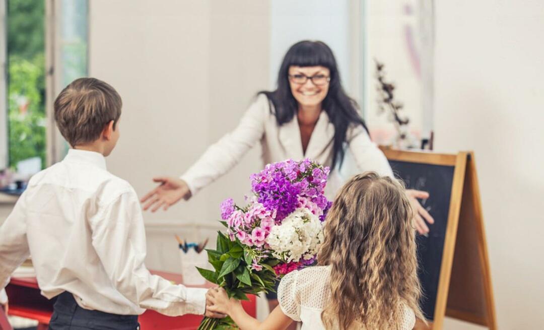 Was als Lehrertagsgeschenk kaufen? Geschenkideen zum Lehrertag am 24. November