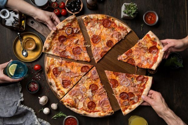Pizza ohne Gewicht