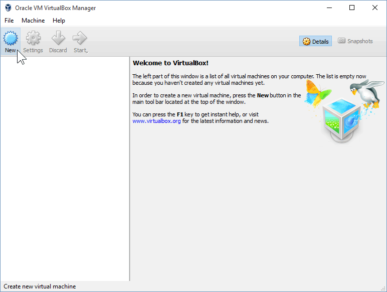 01 Neue virtuelle Maschine erstellen (Windows 10-Installation)