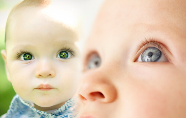Augenfarbe bei Säuglingen