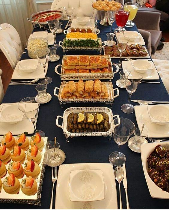 Iftar Tischdekoration Vorschläge