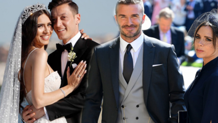 Mesut Özil und Amine Gülşe überholten das Ehepaar David Beckham!