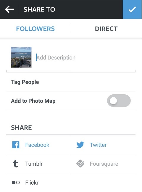 soziale Profile mit Instagram verbinden
