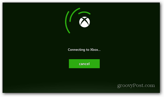 Verbindung zur Xbox herstellen