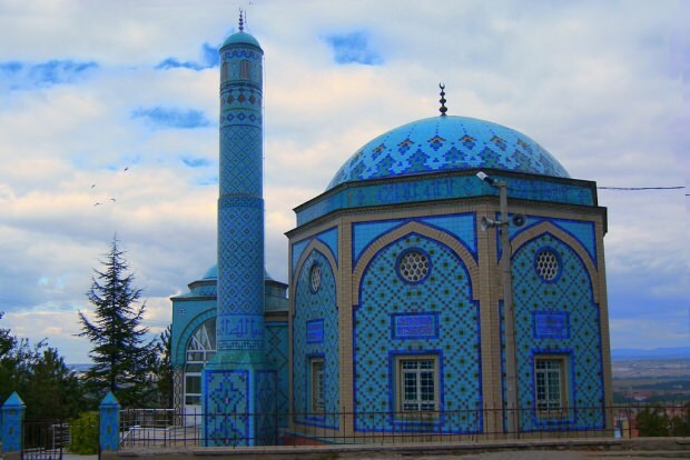 Geflieste Moschee
