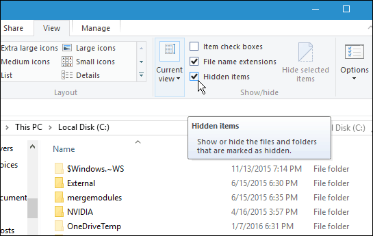 Datei-Explorer Windows 10