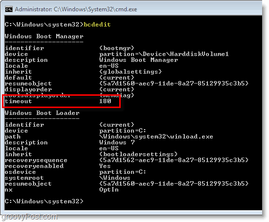 Anpassen des Dual-Boot-Auswahl-Timers für Windows 7 und Vista