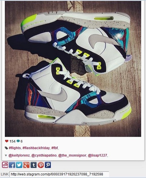 Nike Instagram Link in der Bildbeschreibung