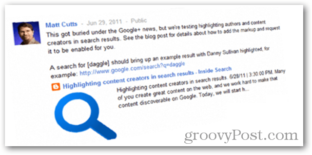 Matt Cutts und Google Authorship