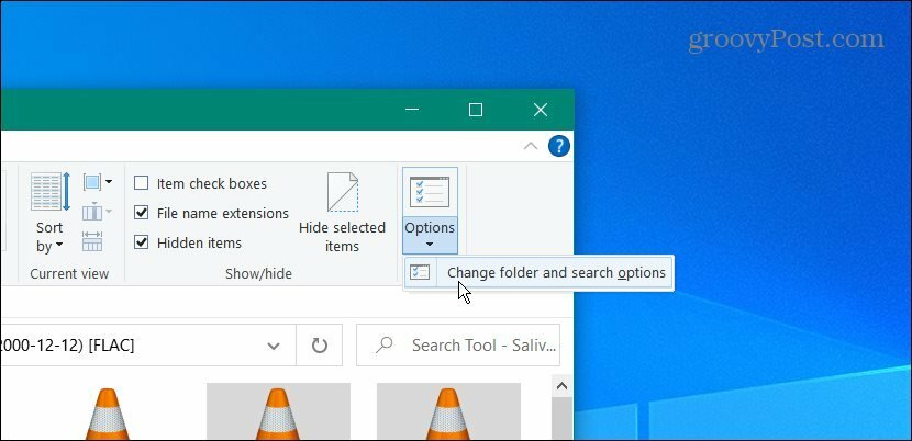 Windows 10 Datei-Explorer-Optionen