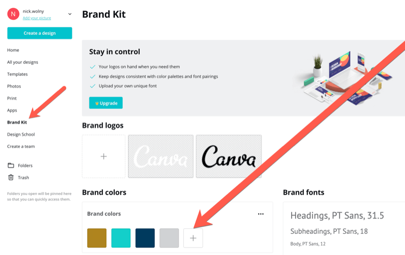 Schritte zur Verwendung von Canva zum Erstellen von Markengrafiken für die Instagram-Story auf einem Live-Event