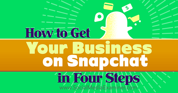 Treten Sie Snapchat als Unternehmen bei