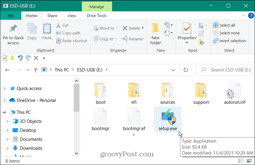 Windows 11 USB-Laufwerk