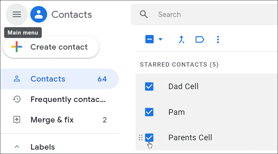 Überprüfen Sie die Kontakte, erstellen Sie eine Gruppen-E-Mail-Liste in Google Mail