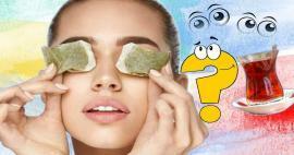 Welche Vorteile hat es, Teebeutel auf die Augen zu legen? Erstaunliche Wirkung von Tee-Dressing