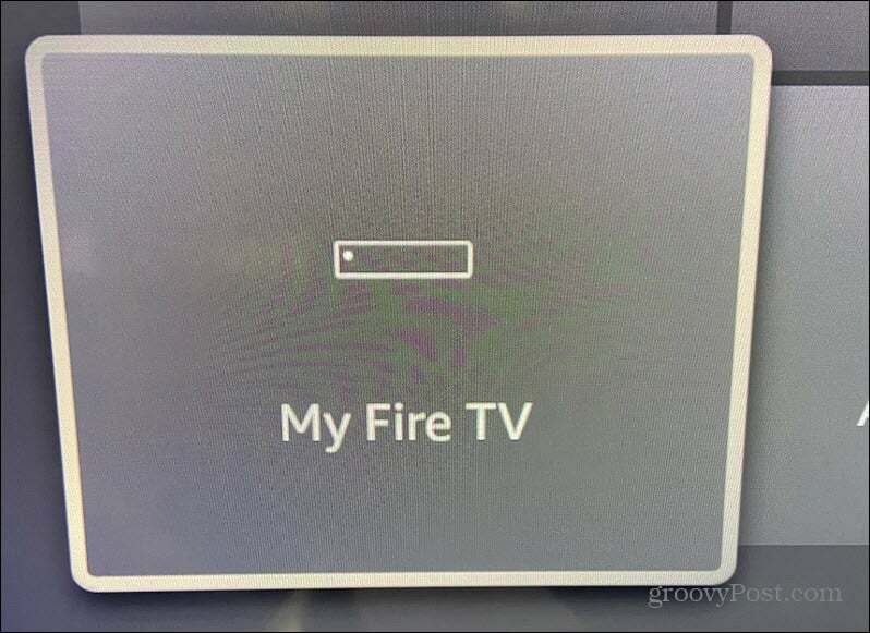Starten Sie einen Fire TV Stick neu