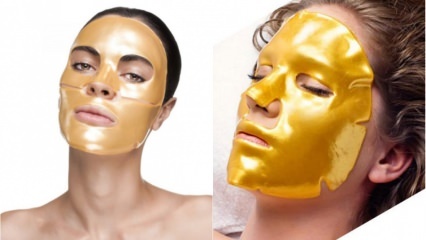 Was macht eine Goldmaske? Was sind die Vorteile der goldenen Maske für die Haut? Wie mache ich eine goldene Maske?
