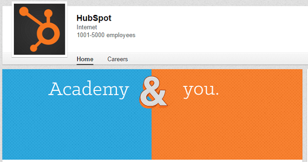 Hubspot Linkedin Banner Bild für Akademie und Sie