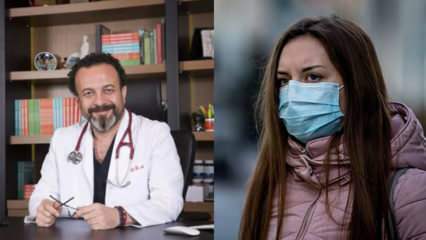 Achten Sie auf diejenigen, die Doppelmasken verwenden! Experte Dr. Ümit Aktaş erklärte: Es kann Krankheiten verursachen!