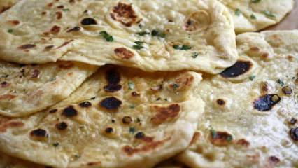 Was ist Naan-Brot und wie wird es hergestellt? Indisches Brotrezept