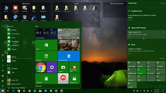 Microsoft meldet sich beim Windows 10 Anniversary Update ab