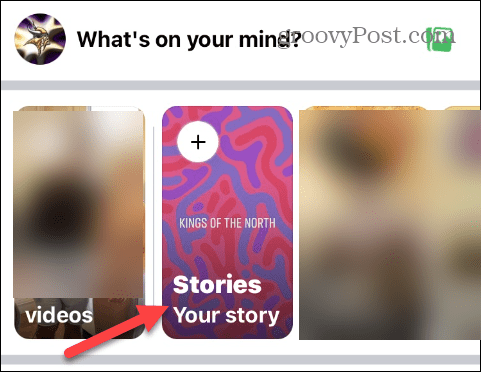 Stories von Facebook entfernen