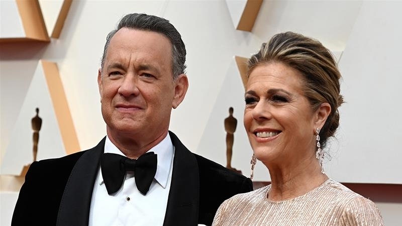 Tom Hanks und seine Frau Rita Wilson