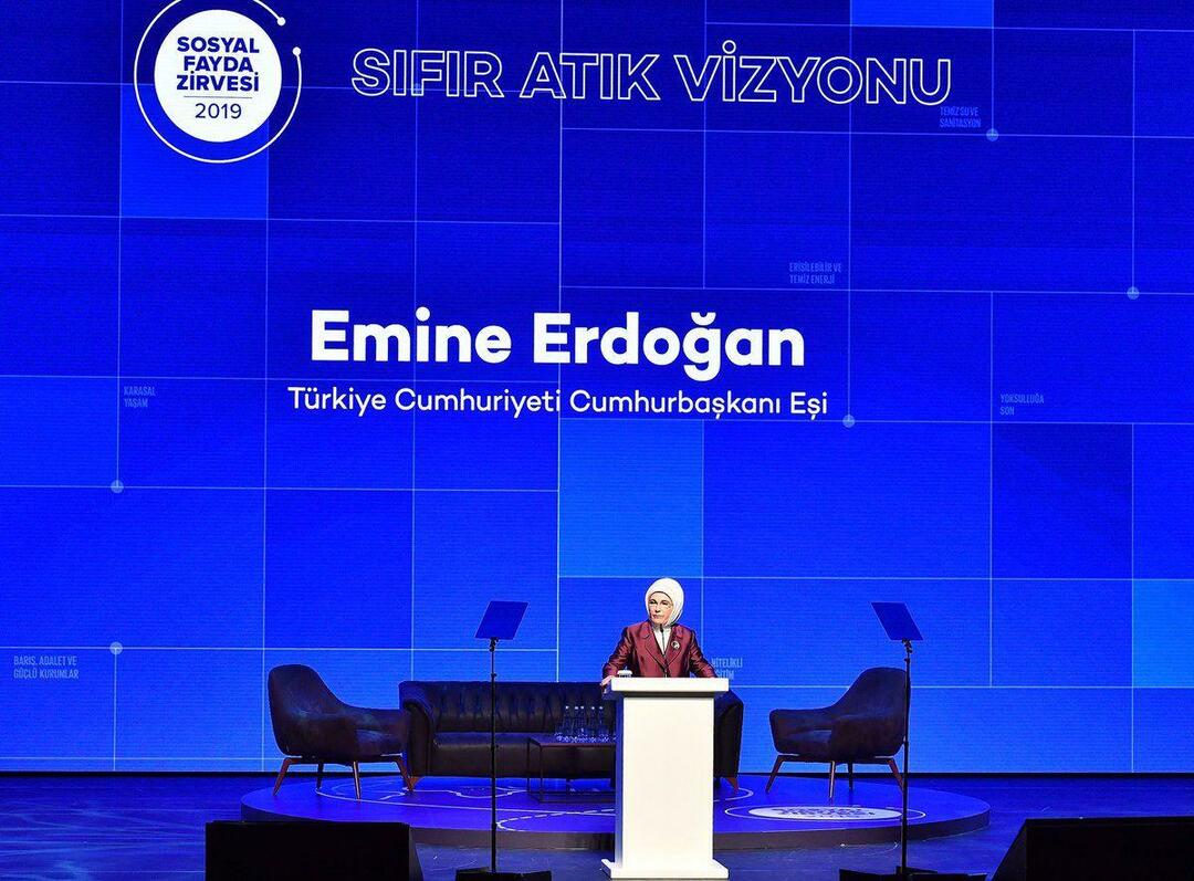 Emine Erdoğans Null-Abfall-Bewegung 