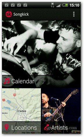 Songkick Android App