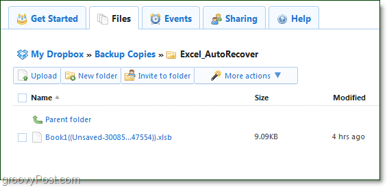 dropbox archiviert Ihre Office-Dateien